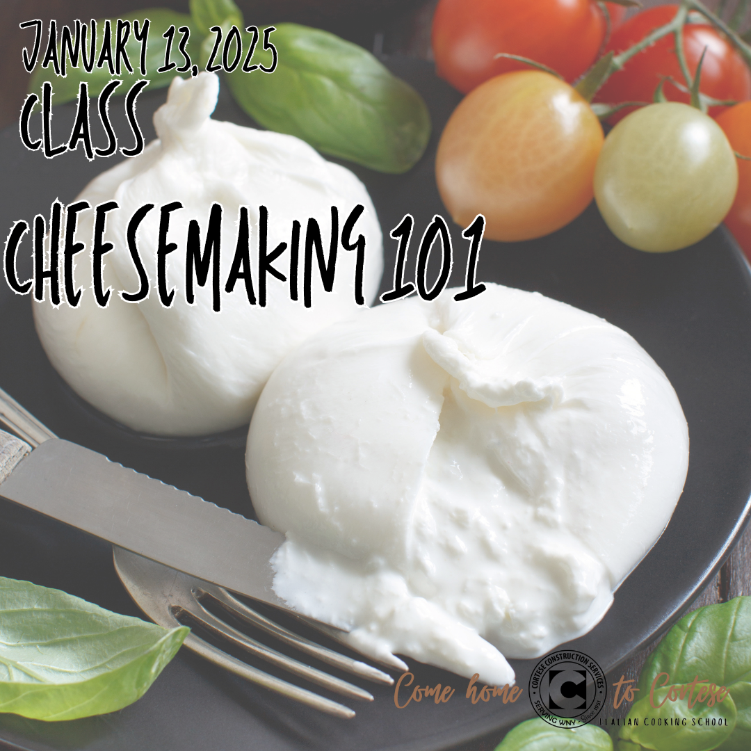 Cheesemaking 101 - 1/13/25